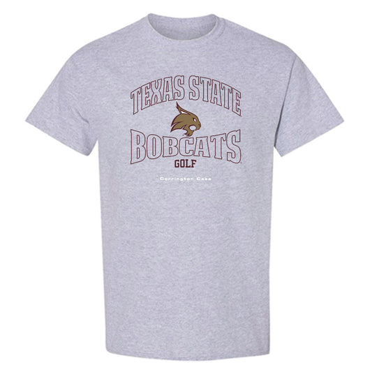 Texas State - NCAA Men's Golf : Corrington Case - Classic Fashion Shersey T-Shirt-0