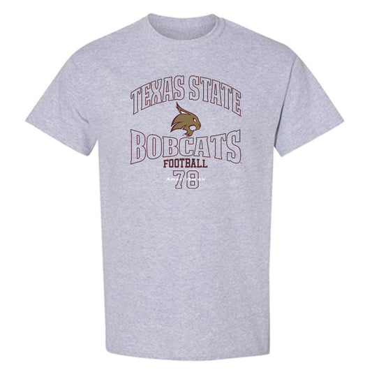 Texas State - NCAA Football : Amari Smith - Classic Fashion Shersey T-Shirt-0