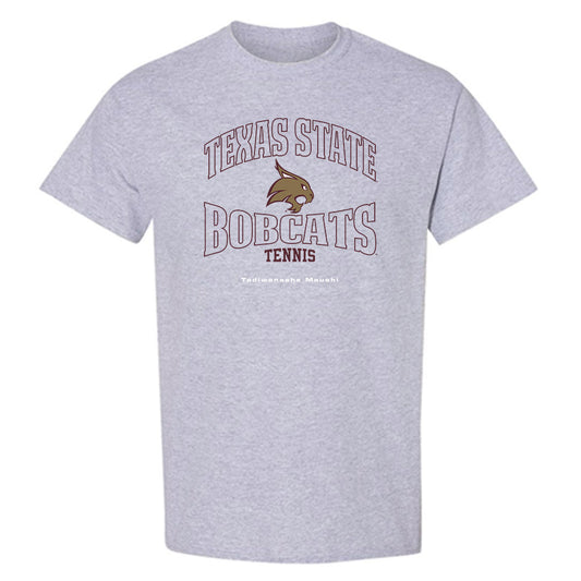 Texas State - NCAA Women's Tennis : Tadiwanashe Mauchi - T-Shirt