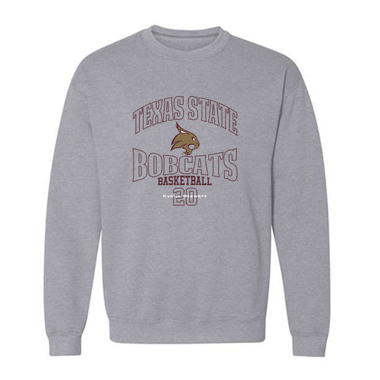 Texas State - NCAA Women's Basketball : Kyaija Stewart - Crewneck Sweatshirt-0