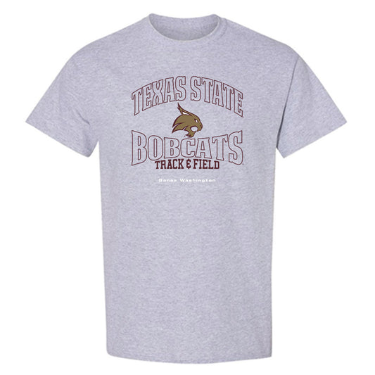 Texas State - NCAA Women's Track & Field : Sanaa Washington - T-Shirt-0