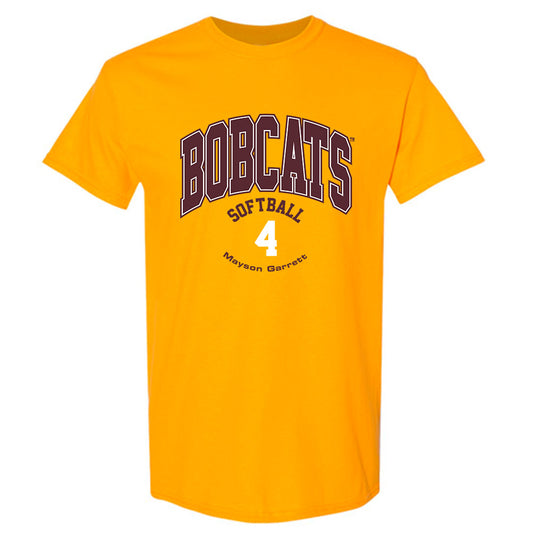 Texas State - NCAA Softball : Mayson Garrett - Classic Fashion Shersey T-Shirt-0
