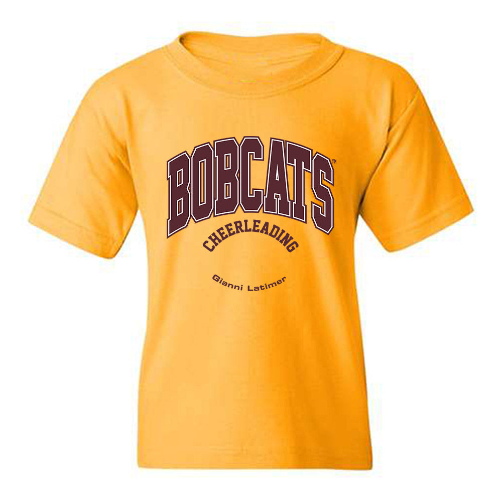 Texas State - NCAA Cheerleading : Gianni Latimer - Classic Fashion Shersey Youth T-Shirt-0