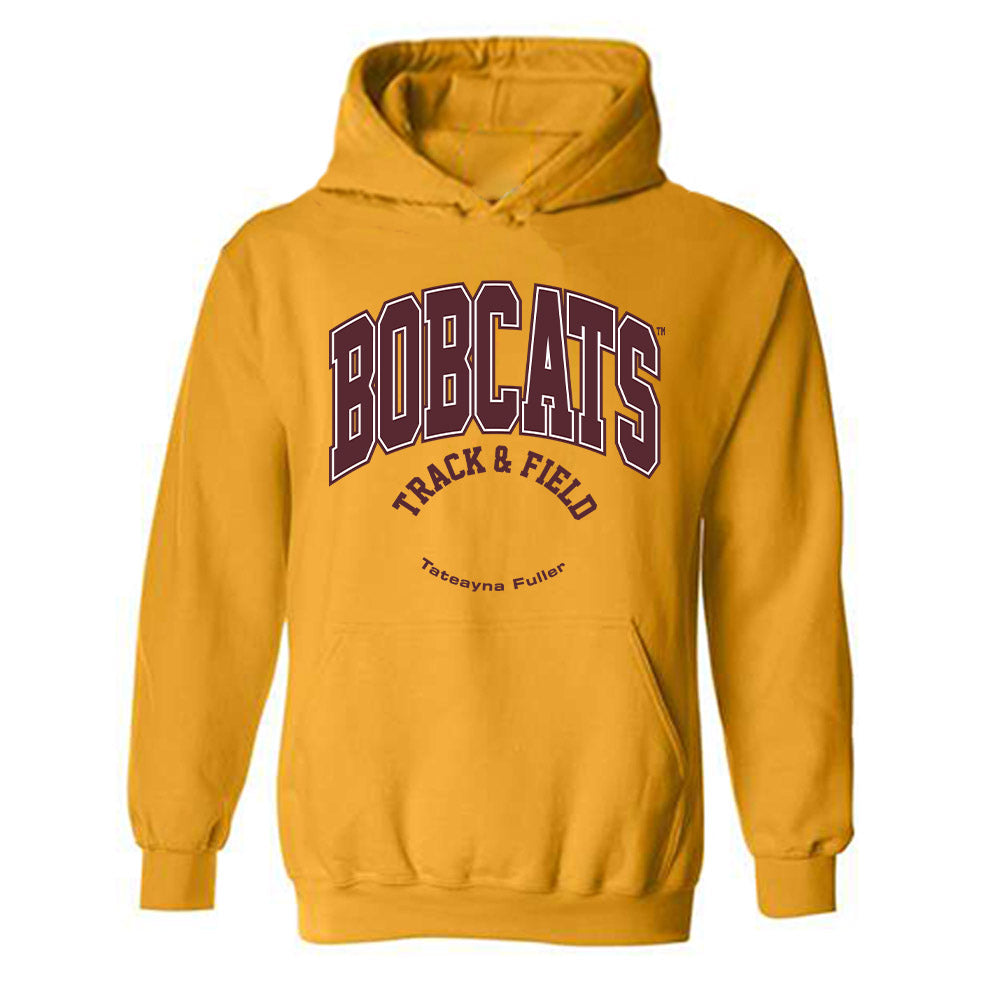 Texas State - NCAA Women's Track & Field : Tateayna Fuller - Classic Fashion Shersey Hooded Sweatshirt-0