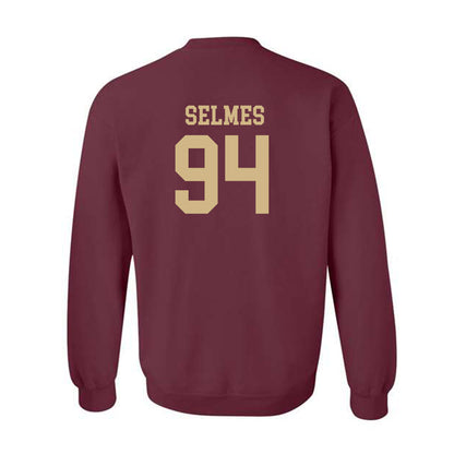 Texas State - NCAA Football : Joshua Selmes - Classic Shersey Crewneck Sweatshirt-1