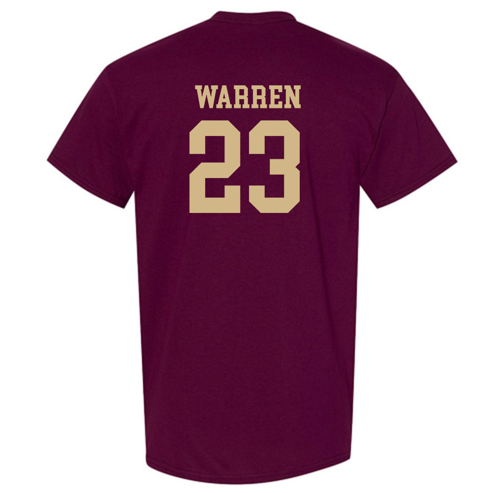 Texas State - NCAA Football : Willie Warren - Classic Shersey T-Shirt-1