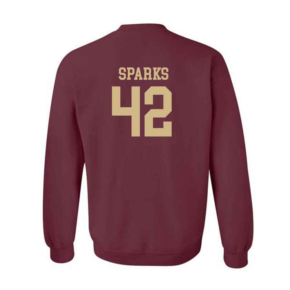 Texas State - NCAA Football : Colt Sparks - Classic Shersey Crewneck Sweatshirt-1