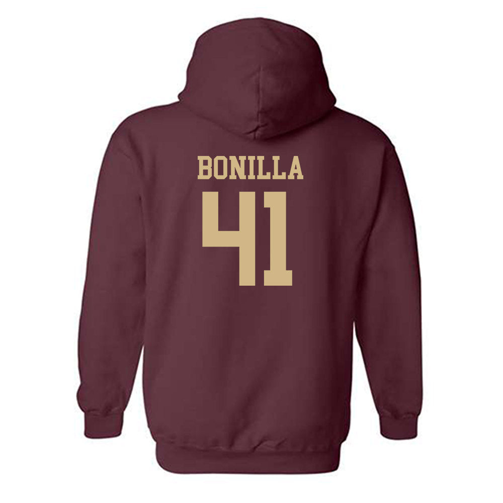Texas State - NCAA Football : Jacob Bonilla - Classic Shersey Hooded Sweatshirt-1