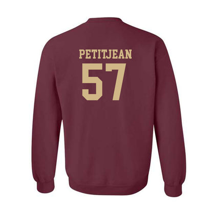Texas State - NCAA Football : Lincoln Petitjean - Classic Shersey Crewneck Sweatshirt-1