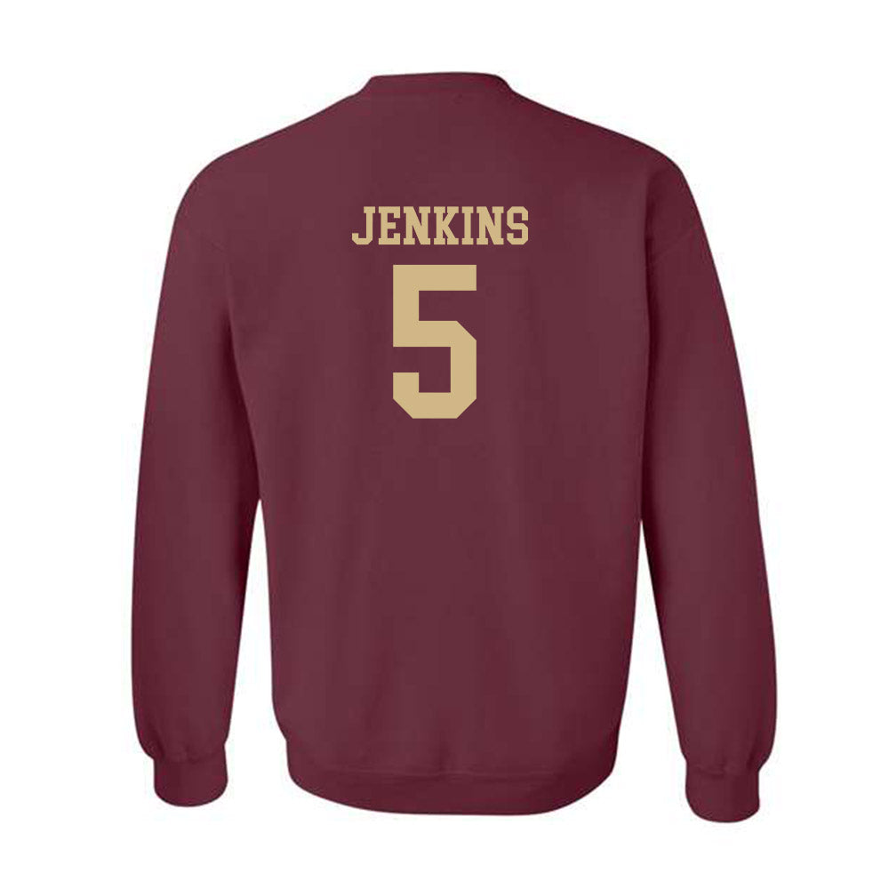 Texas State - NCAA Football : Jaylen Jenkins - Classic Shersey Crewneck Sweatshirt-1