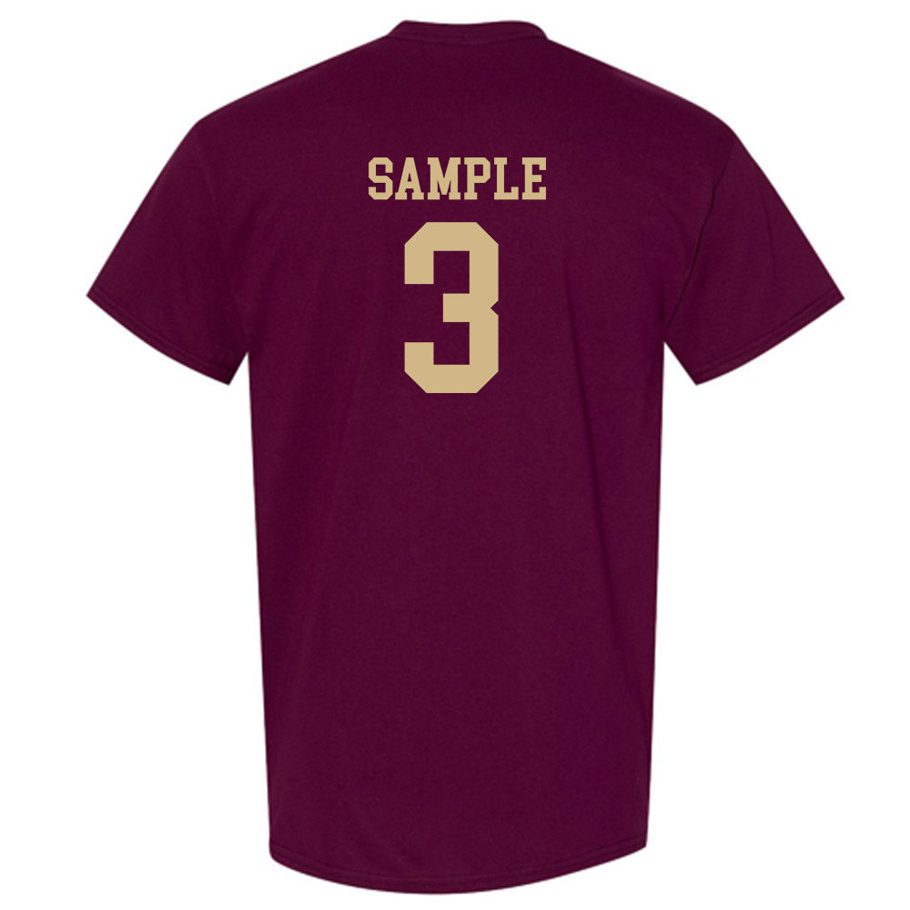 Texas State - NCAA Football : Zechariah Sample - Classic Shersey T-Shirt-1