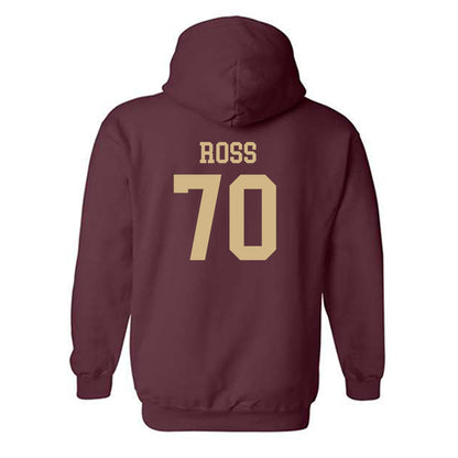Texas State - NCAA Football : Ameer Ross - Classic Shersey Hooded Sweatshirt-1