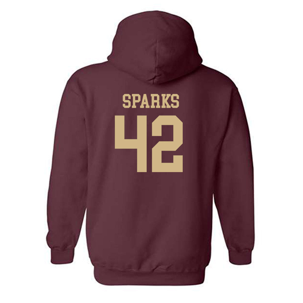 Texas State - NCAA Football : Colt Sparks - Classic Shersey Hooded Sweatshirt-1