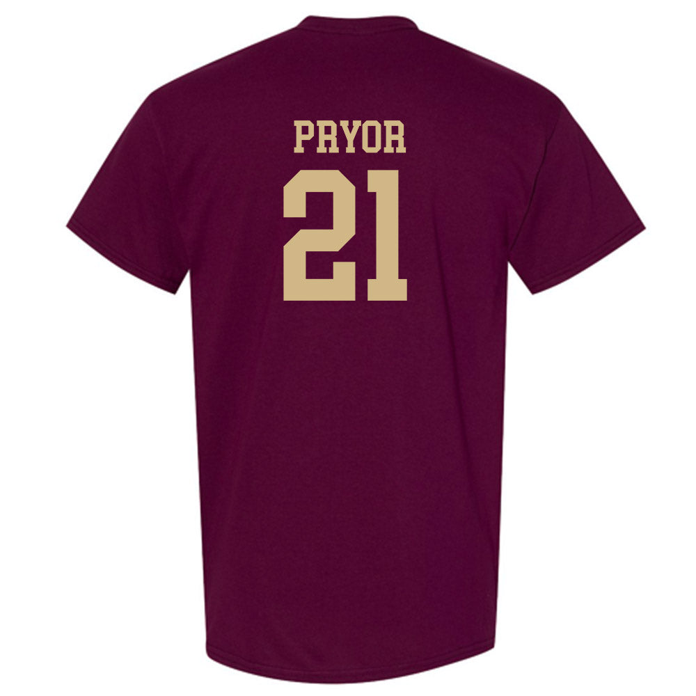 Texas State - NCAA Football : Cole Pryor - Classic Shersey T-Shirt-1
