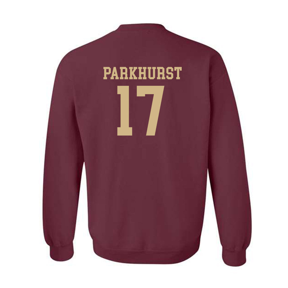 Texas State - NCAA Football : Gavin Parkhurst - Classic Shersey Crewneck Sweatshirt-1