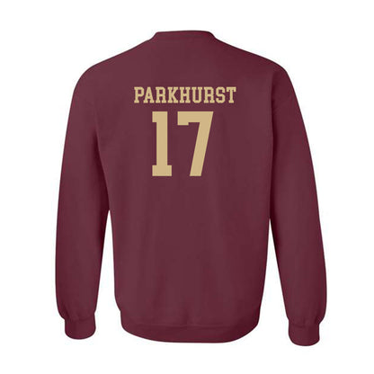Texas State - NCAA Football : Gavin Parkhurst - Classic Shersey Crewneck Sweatshirt-1
