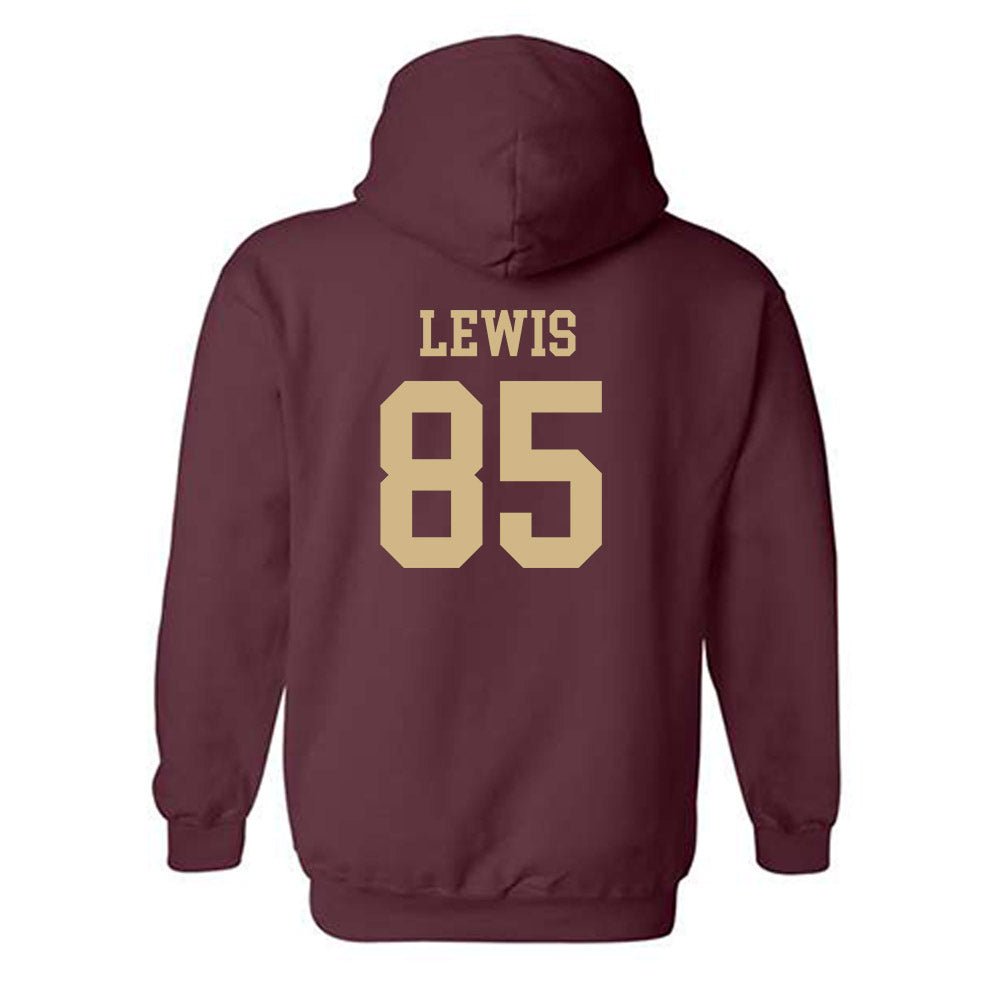 Texas State - NCAA Football : skylar lewis - Classic Shersey Hooded Sweatshirt-1