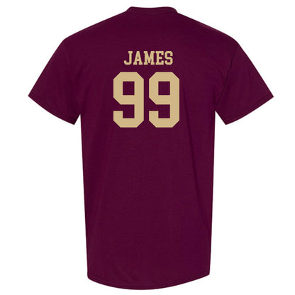 Texas State - NCAA Football : Kaleb James - Classic Shersey T-Shirt-1
