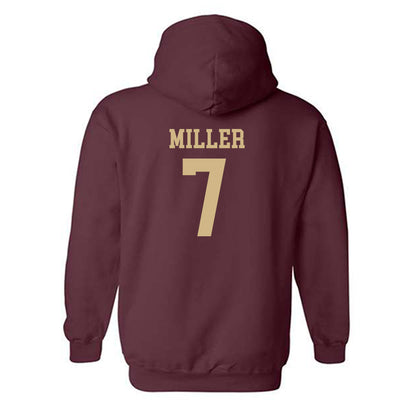 Texas State - NCAA Softball : Kaitlyn Miller - Classic Shersey Hooded Sweatshirt-1