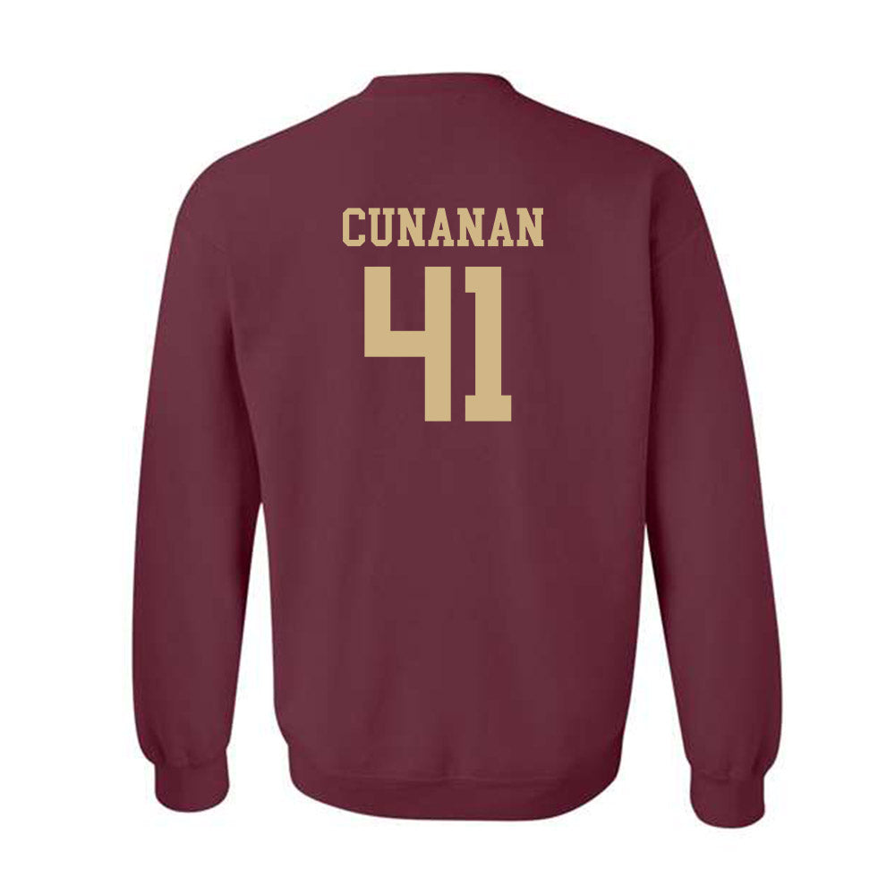 Texas State - NCAA Football : Dylan Cunanan - Classic Shersey Crewneck Sweatshirt-1