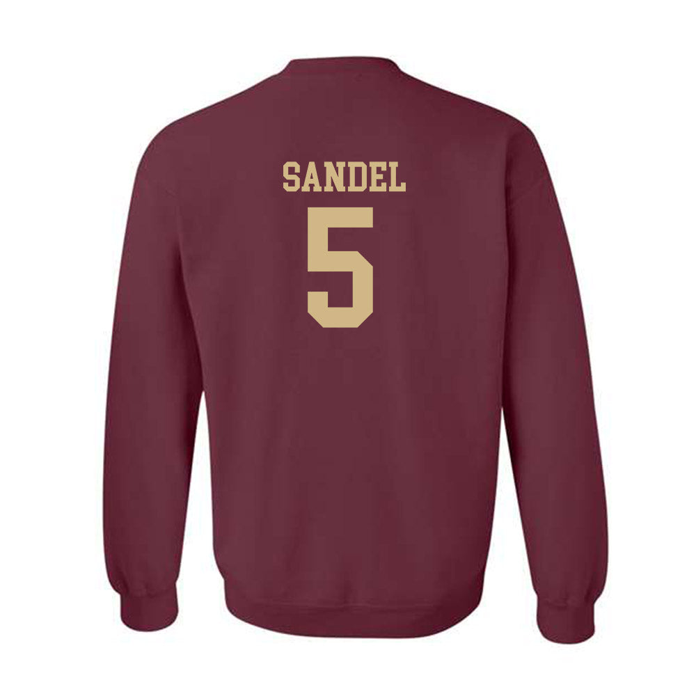 Texas State - NCAA Softball : Sophie Sandel - Classic Shersey Crewneck Sweatshirt-1