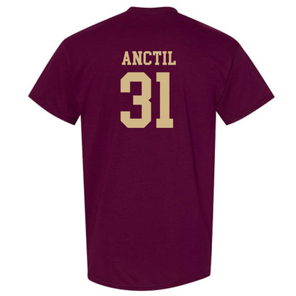 Texas State - NCAA Baseball : Justin Anctil - Classic Shersey T-Shirt-1