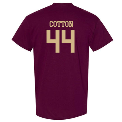 Texas State - NCAA Baseball : Jackson Cotton - Classic Shersey T-Shirt-1
