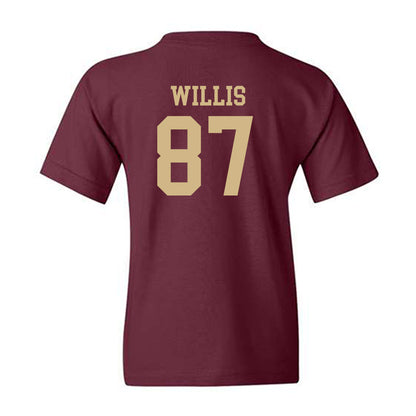 Texas State - NCAA Football : Kristopher Willis - Classic Shersey Youth T-Shirt-1