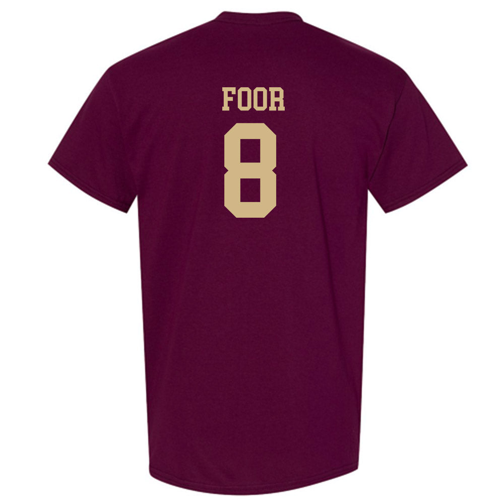 Texas State - NCAA Baseball : Daylen Foor - Classic Shersey T-Shirt-1