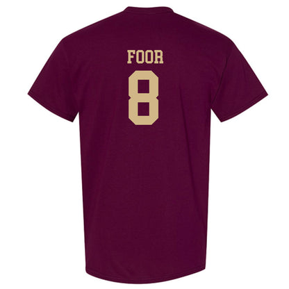 Texas State - NCAA Baseball : Daylen Foor - Classic Shersey T-Shirt-1