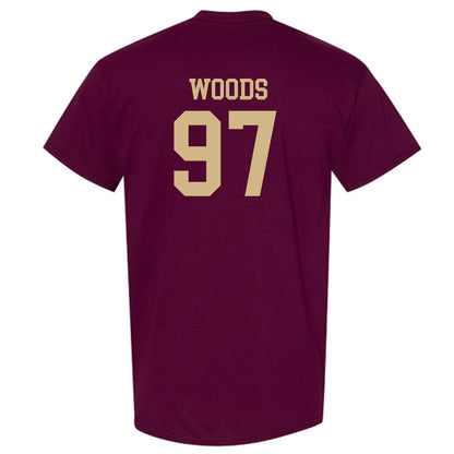 Texas State - NCAA Football : Devarrick Woods - Classic Shersey T-Shirt-1