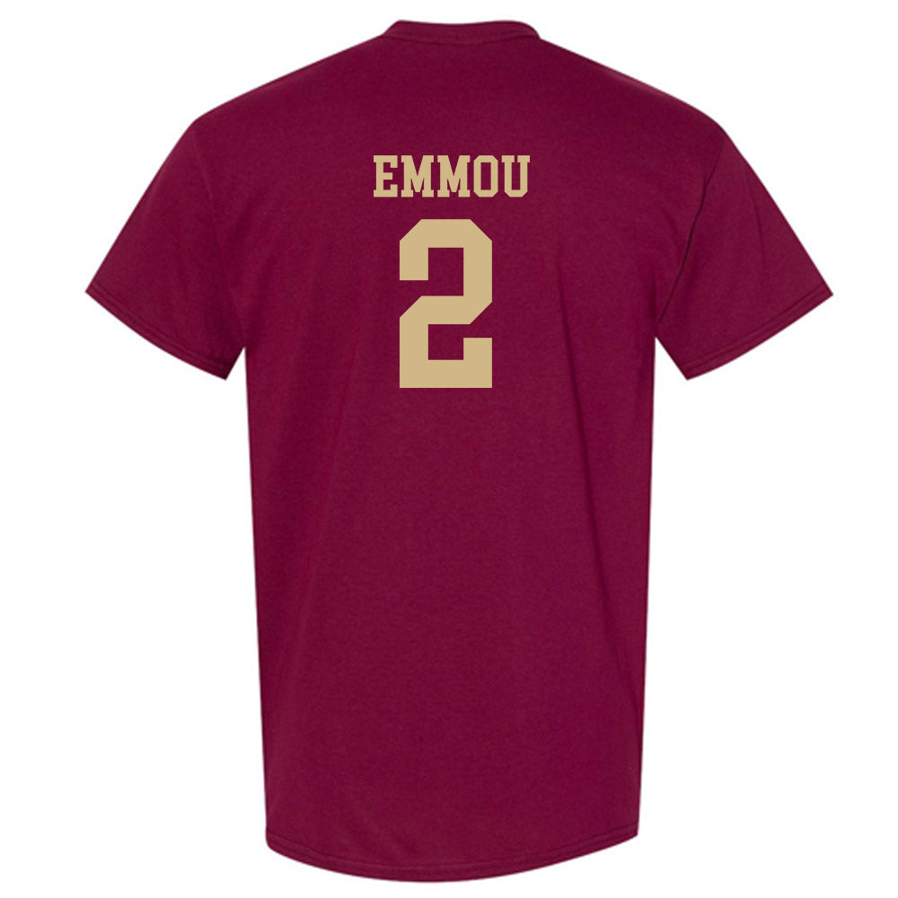 Texas State - NCAA Men's Basketball : Franck Emmou - Classic Shersey T-Shirt-1