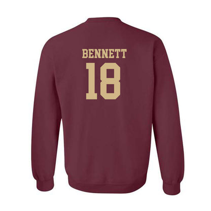 Texas State - NCAA Women's Volleyball : India Bennett - Classic Shersey Crewneck Sweatshirt-1