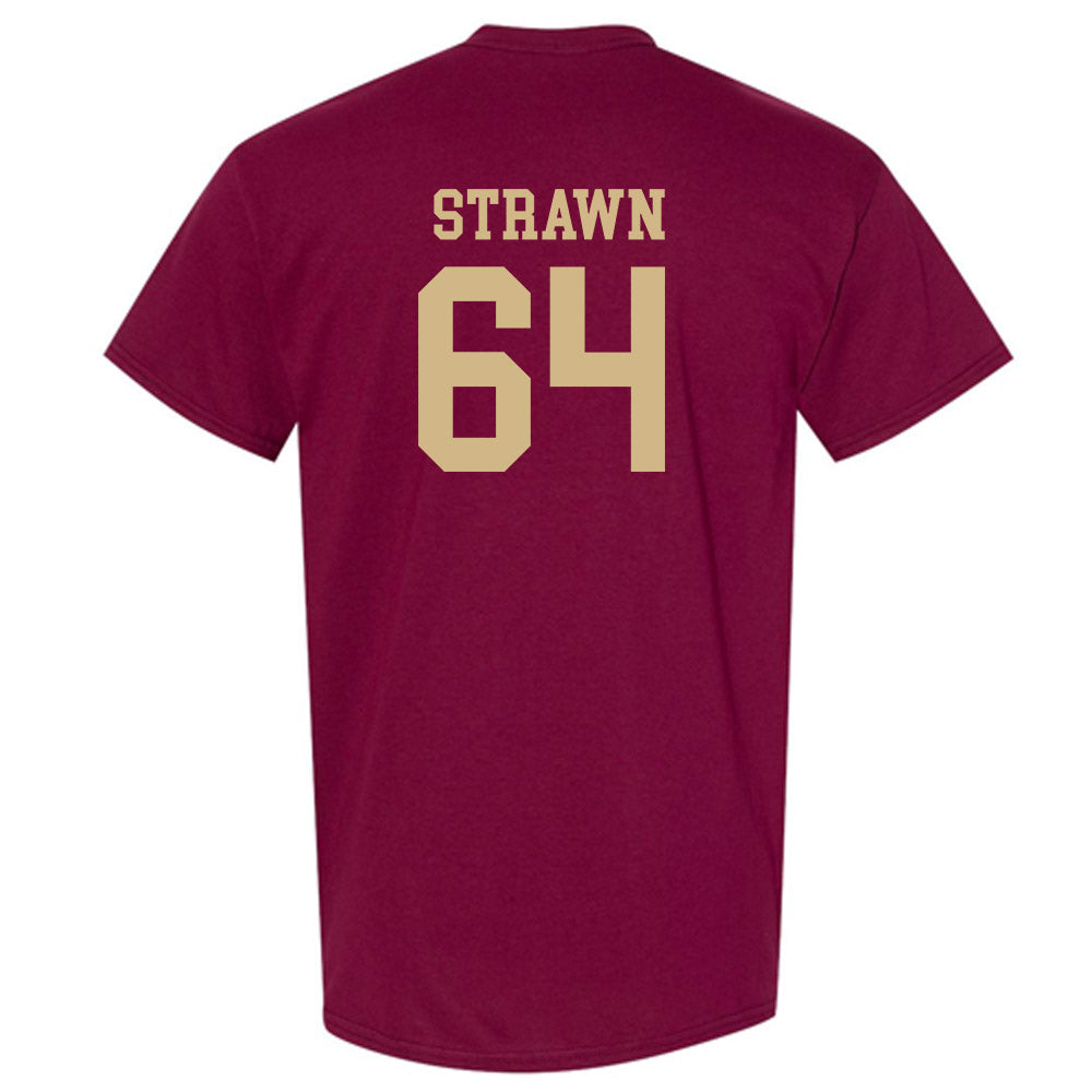 Texas State - NCAA Football : Dorion Strawn - Classic Shersey T-Shirt-1