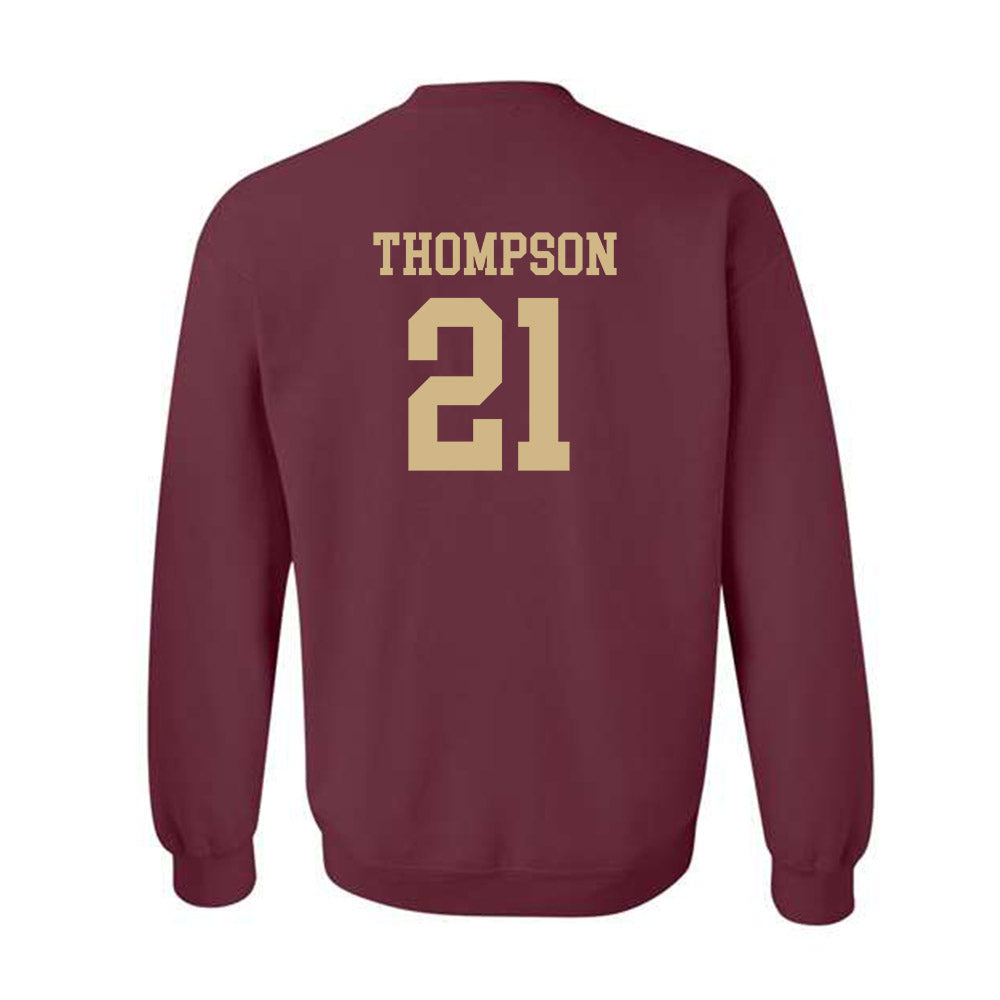 Texas State - NCAA Men's Basketball : Deke Thompson - Classic Shersey Crewneck Sweatshirt-1