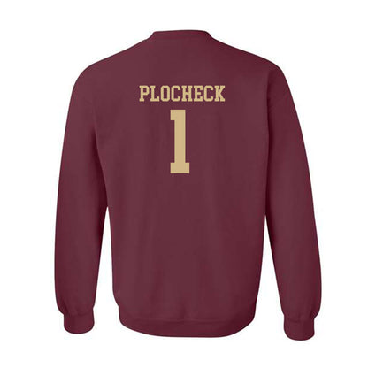 Texas State - NCAA Softball : Camryn Plocheck - Classic Shersey Crewneck Sweatshirt-1
