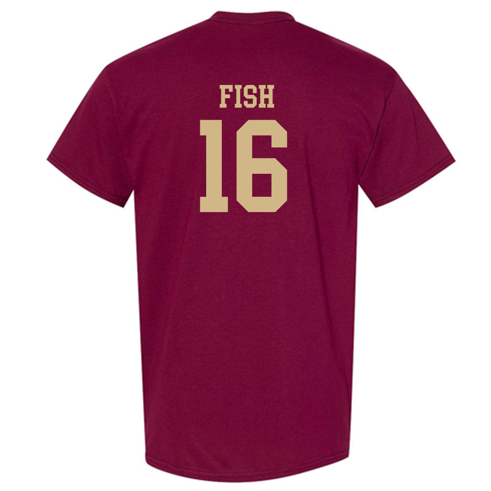 Texas State - NCAA Softball : Emily Fish - Classic Shersey T-Shirt-1