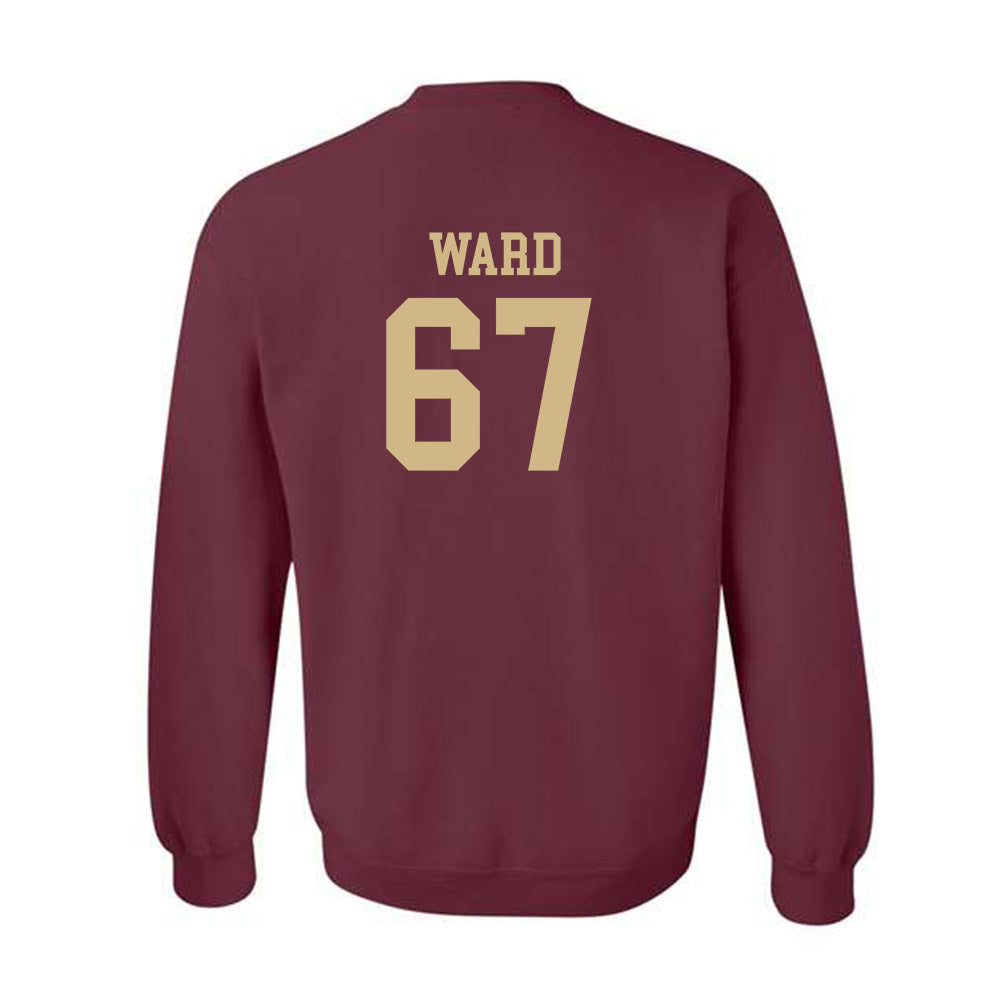 Texas State - NCAA Football : Preston Ward - Classic Shersey Crewneck Sweatshirt-1