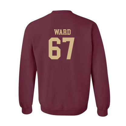 Texas State - NCAA Football : Preston Ward - Classic Shersey Crewneck Sweatshirt-1
