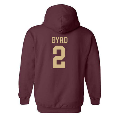 Texas State - NCAA Baseball : Cayden Byrd - Classic Shersey Hooded Sweatshirt-1