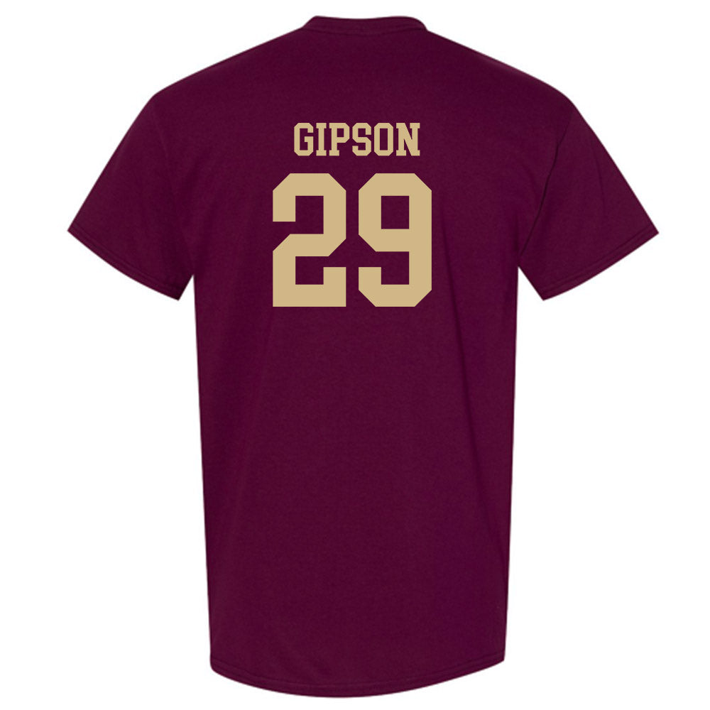 Texas State - NCAA Football : Greg Gipson - Classic Shersey T-Shirt-1