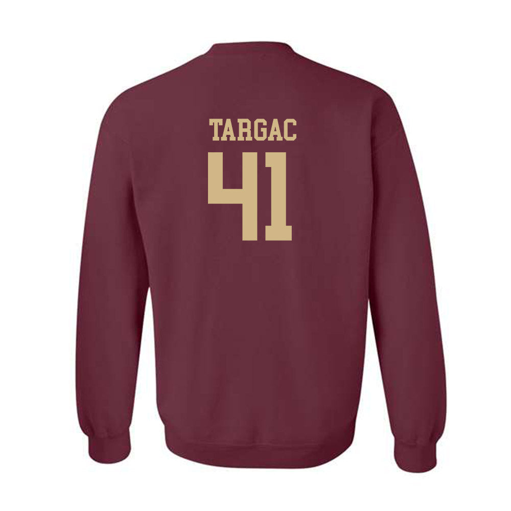 Texas State - NCAA Baseball : Titan Targac - Classic Shersey Crewneck Sweatshirt-1