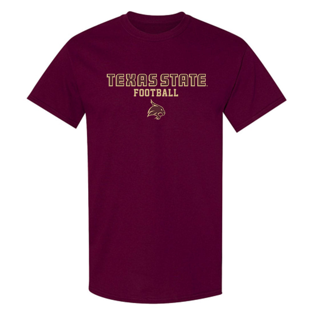 Texas State - NCAA Football : Jordan Williams - Classic Shersey T-Shirt-0