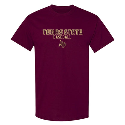 Texas State - NCAA Baseball : Jesus Tovar - Classic Shersey T-Shirt-0