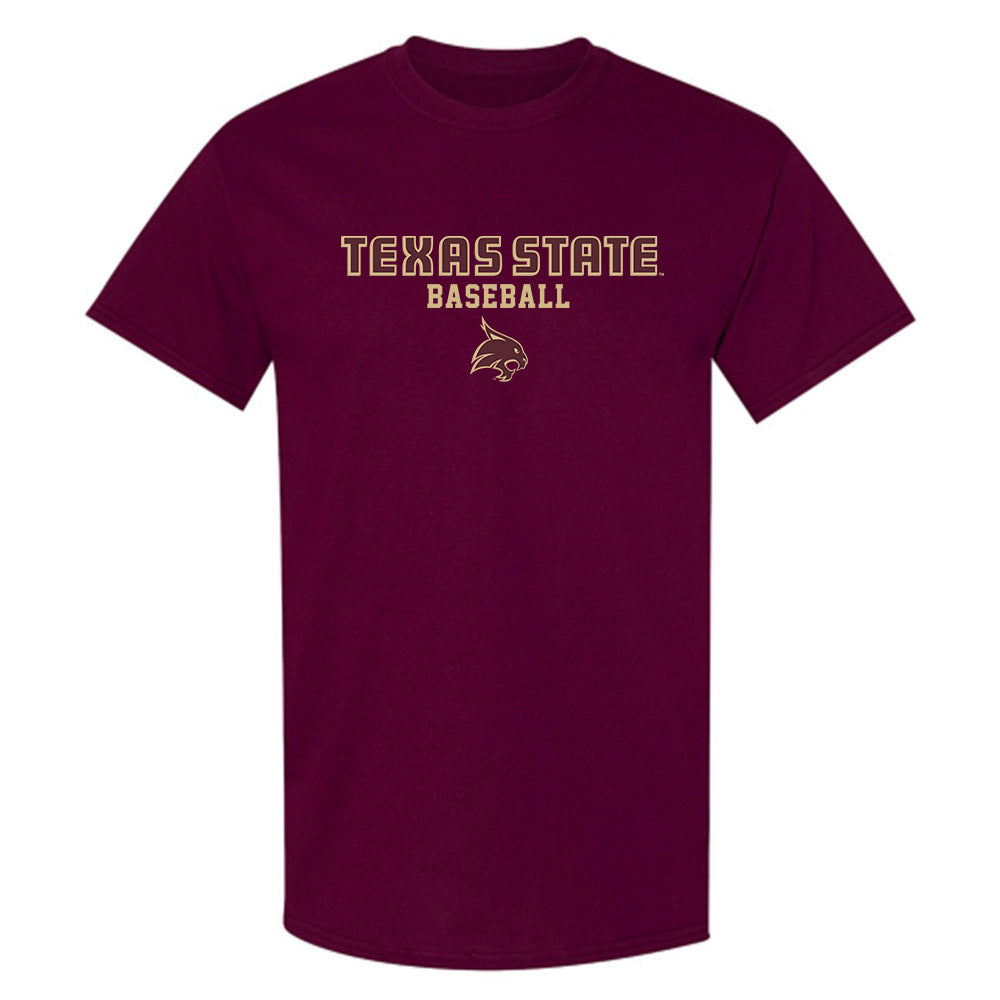 Texas State - NCAA Baseball : Cayden Byrd - Classic Shersey T-Shirt-0