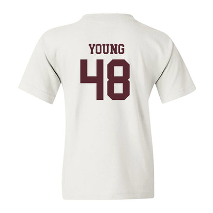 Texas State - NCAA Football : Braylon Young - Classic Shersey Youth T-Shirt-1