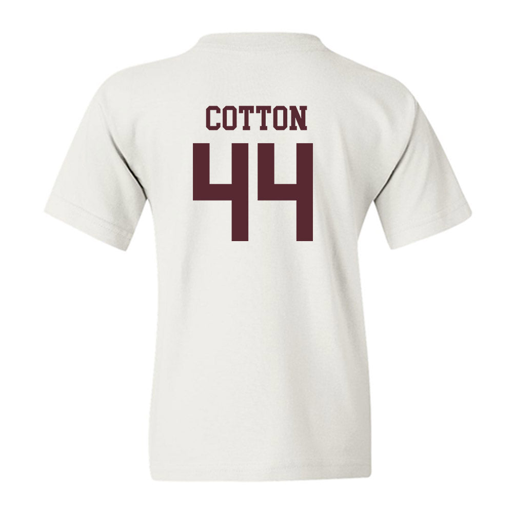 Texas State - NCAA Baseball : Jackson Cotton - Classic Shersey Youth T-Shirt-1