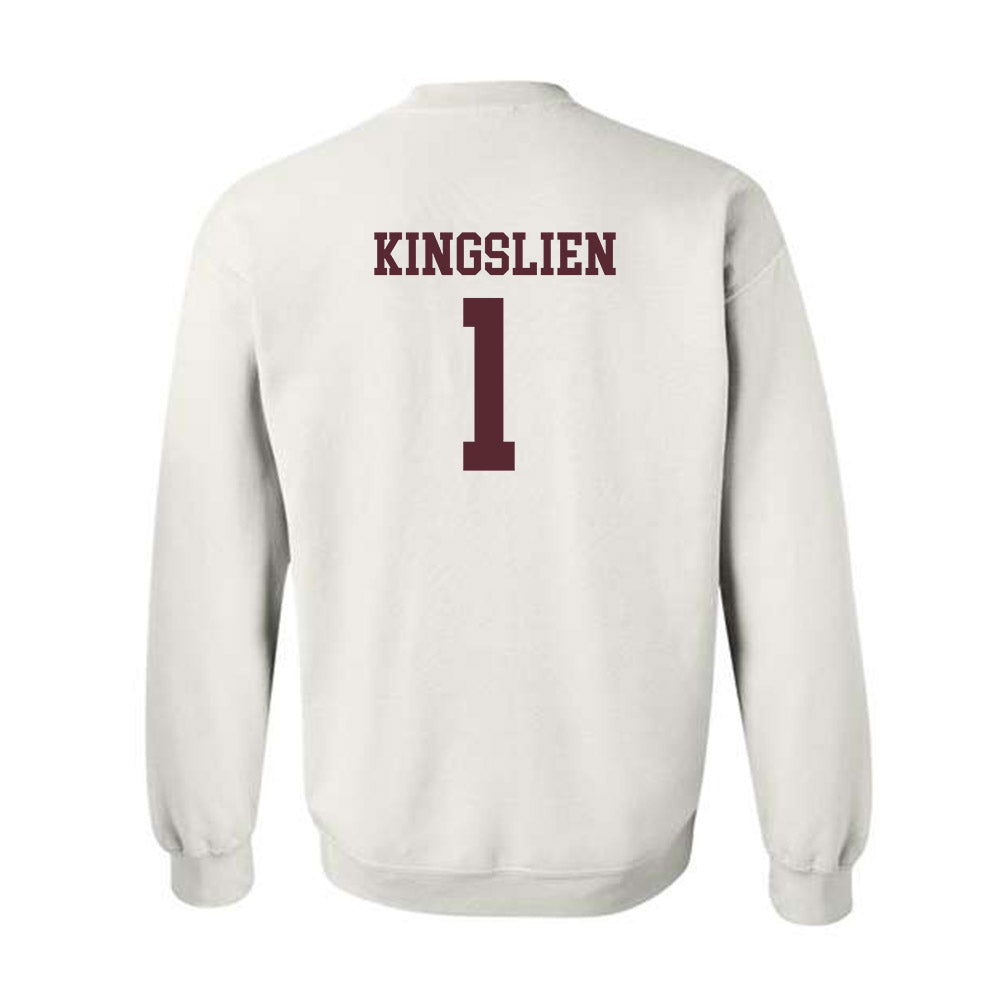 Texas State - NCAA Softball : Maddie Kingslien - Classic Shersey Crewneck Sweatshirt-1