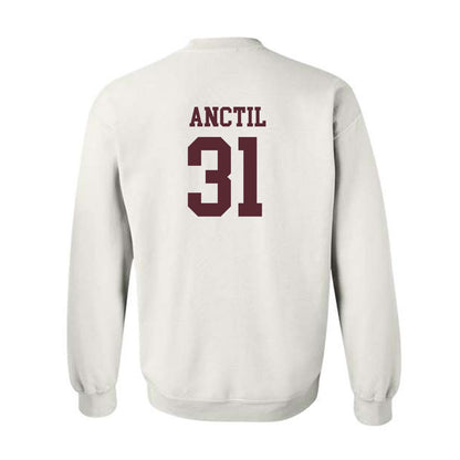 Texas State - NCAA Baseball : Justin Anctil - Classic Shersey Crewneck Sweatshirt-1