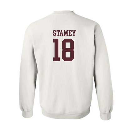Texas State - NCAA Football : Ty Stamey - Classic Shersey Crewneck Sweatshirt-1